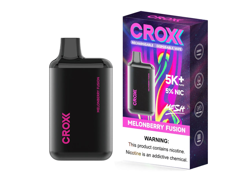 CROXX 5000 Puffs Frambuesa Sandía 5% Nic Desechable Vape