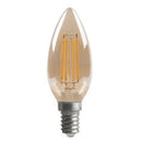 Bombillo Vintage Vela Edison 4w Filamento Led