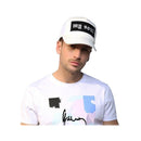 Gorras Gorra con malla para hombre con letra en velcro y diseño casual Bici Mall - Bici Mall