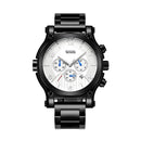 Reloj deportivos Reloj de cuarzo diseño deportivo para hombre con estructura en acero inoxidable Temeite - Bici Mall