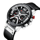 Reloj Diseño Clásico Con Cronógrafo Para Hombre | CURREN 8329