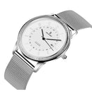 Reloj Clásico Análogo En Acero Inoxidable Para Hombre | SENORS SN133