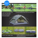 Carpa De Camping Semi Automática Resistente A Lluvia 3-4 Personas | Desert&Fox