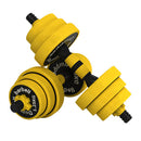 Kit De Mancuernas Con Discos Intercambiables Y Peso Ajustable 15/20/25KG