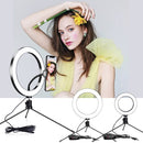 Aro De Luz LED 20 Cm Fotografía Selfie Con Flash Y Trípode De Tocador | 162026