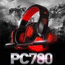 Auriculares Gamer Diadema Luminosa Con Micrófono Para PC | PC780