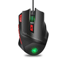 Mouse Gamer De 9 Botones DPI 6 Niveles Ajustable Iluminación LED | HXSJ S800