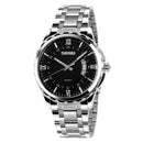 Reloj Clásico Análogo En Acero Inoxidable Para Hombre | SKMEI 9069
