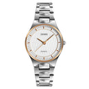 Reloj Clásico Análogo En Acero Inoxidable Para Mujer | SKMEI 1282