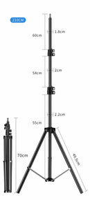 Aro De Luz LED 30 Cm Fotografía Selfie Con Flash Y Trípode Ajustable | M30e