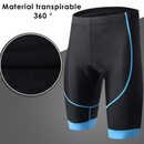 Pantalón Corto De Ciclismo Poliéster Con Badana Transpirable Para Hombre