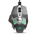 Mouse Gamer De 7 Botones Con Iluminación LED Y DPI Nivel Ajustable | HXSJ J200