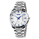 Reloj Clásico Análogo En Acero Inoxidable Para Hombre | SKMEI 9069