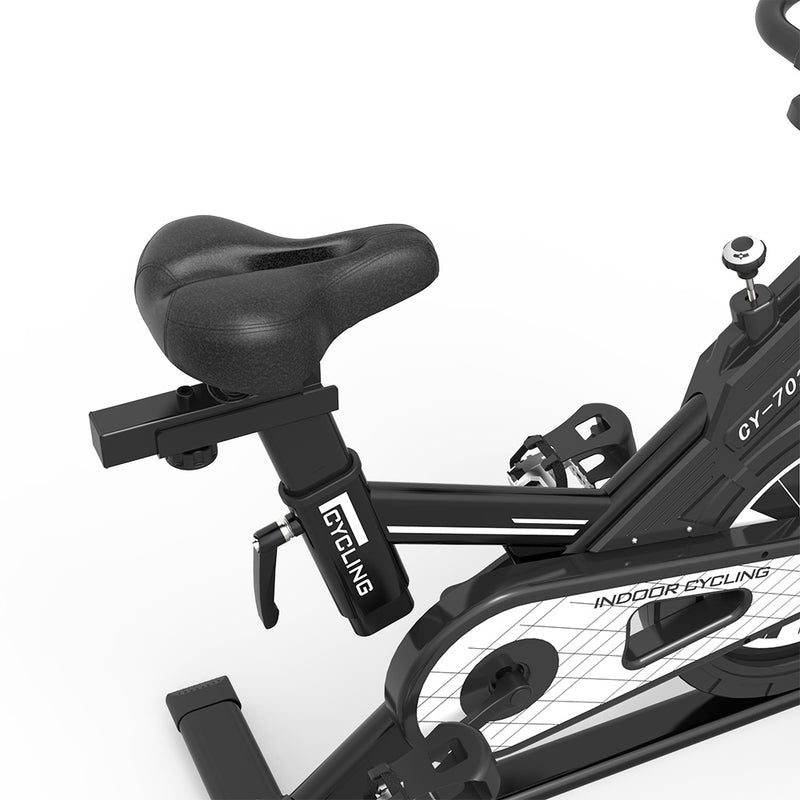 13KG Grande Bicicleta Estática Spinning Ultra Silenciosa Con Soporte Multifuncional | CY-S702