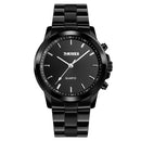 Reloj Clásico Análogo En Acero Con Podómetro Multifunción | SKMEI 1324