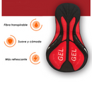 Pantalón Corto De Ciclismo Lycra Con Badana En Gel Para Hombre