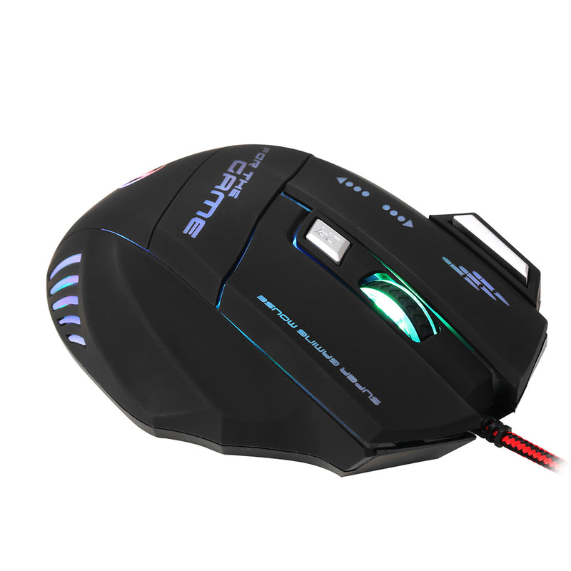 Mouse Gamer Con Iluminación LED Y DPI Ajustable De 5 Niveles | HXSJ S300
