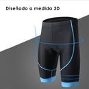 Pantalón Corto De Ciclismo Poliéster Con Badana Transpirable Para Hombre