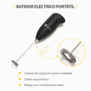 Mini Batidor Eléctrico Portátil Doméstico En Acero Inoxidable