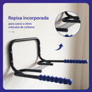Soporte De Bicicleta Para Pared Diseño Plegable Con Base Para Casco