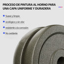 Kit De Mancuernas En Hierro Con Discos Intercambiables 20/30KG