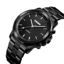 Reloj Clásico Análogo En Acero Con Podómetro Multifunción | SKMEI 1324
