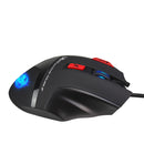 Mouse Gamer De 9 Botones DPI 6 Niveles Ajustable Iluminación LED | HXSJ S800