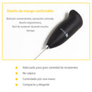 Mini Batidor Eléctrico Portátil Doméstico En Acero Inoxidable