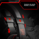 Auriculares Gamer Diadema Luminosa Con Micrófono Para PC | PC780