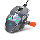 Mouse Gamer De 7 Botones Con Iluminación LED Y DPI Nivel Ajustable | HXSJ J200