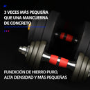 Kit De Mancuernas En Hierro Con Discos Intercambiables 20/30KG