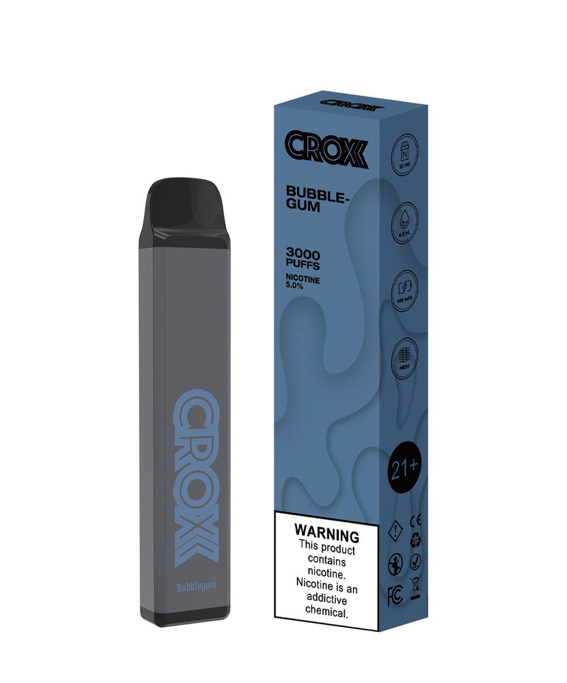 CROXX 3000 Puffs Chicle de Arándano 5% Nic Desechable Vape