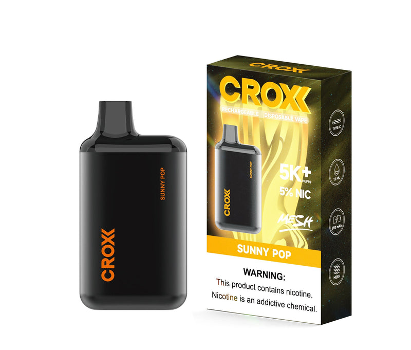 CROXX 5000 Puffs Refresco de Naranja 5% Nic Desechable Vape